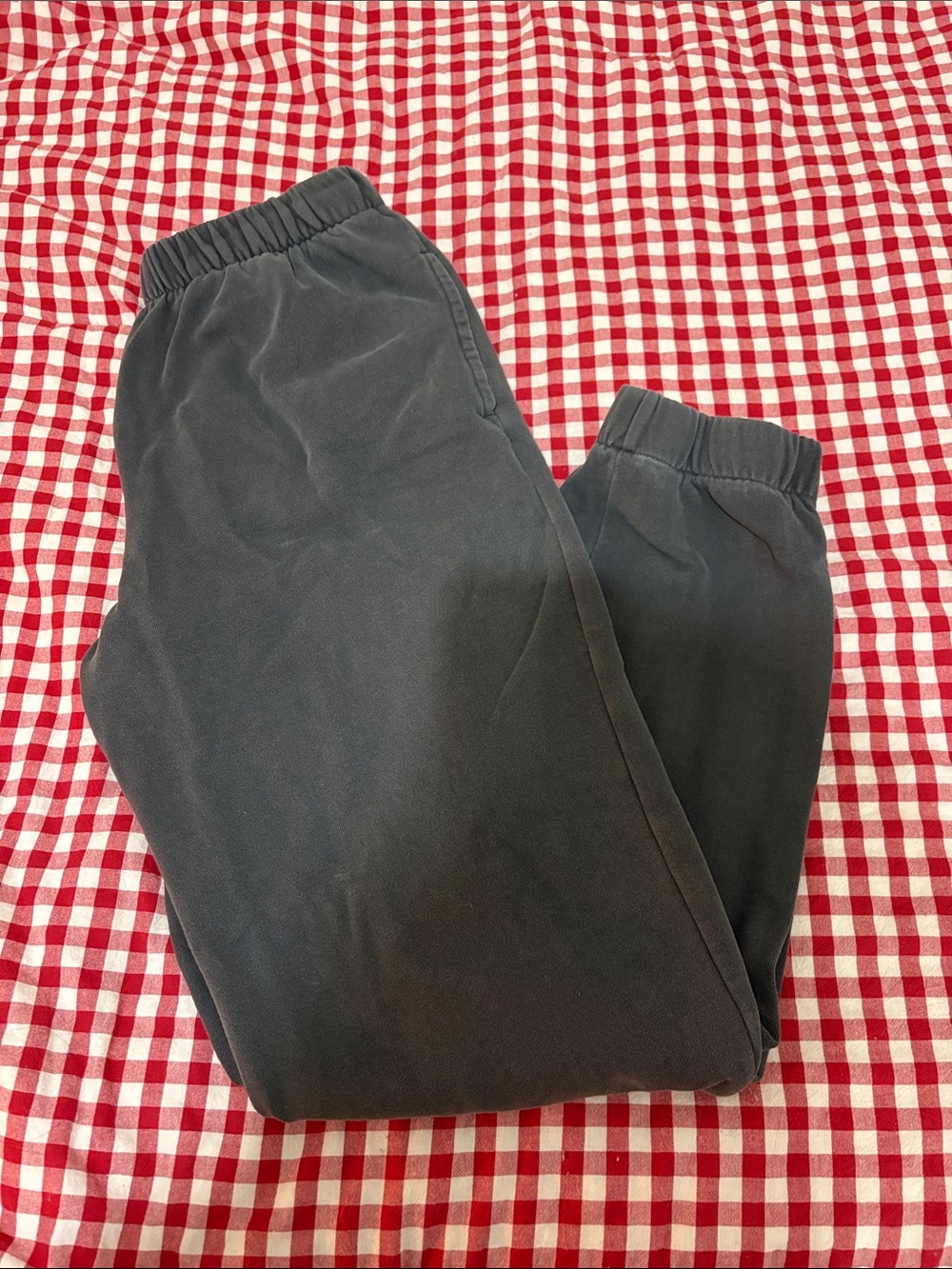 Harlow Men's Charcoal Elastic-Waist Jogger Pants